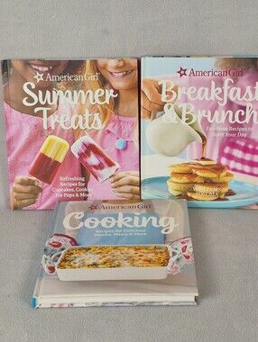 American Girl Summer Treats Cookbook - Pink and Red Cover